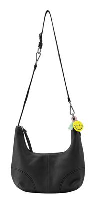 FREDsBRUDER Take A Smile Midi Hobo Bag Black