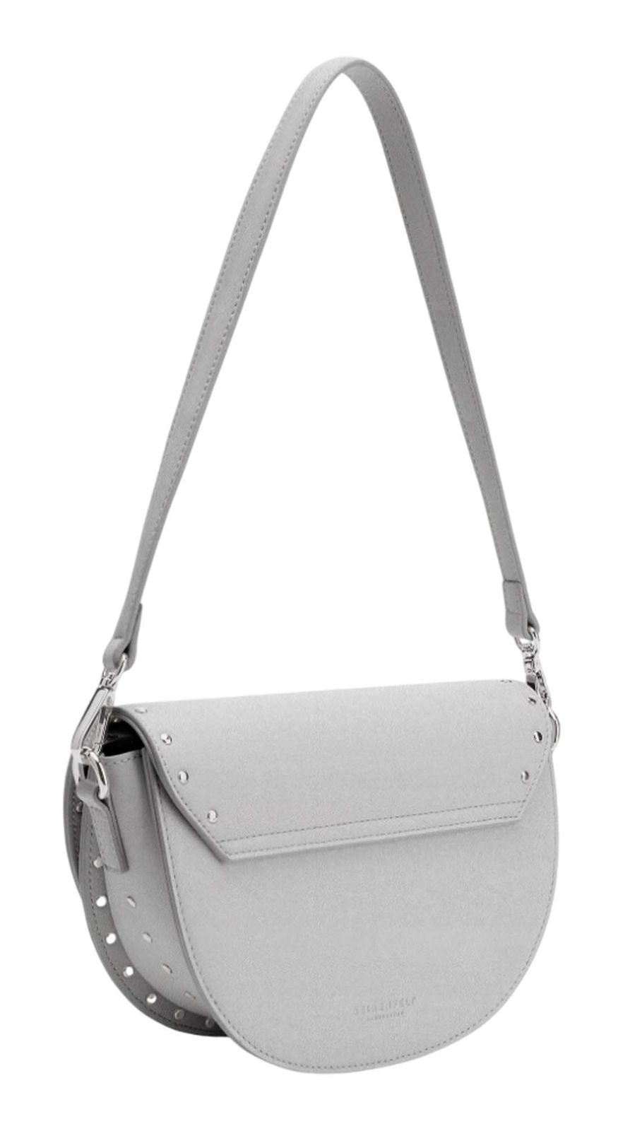 SEIDENFELT MANUFAKTUR Senja Saddle Bag Silver SEIDENFELT MANUFAKTUR Senja Saddle Bag Silver