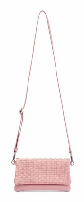 FREDsBRUDER Weave Harmony Clutch Blush