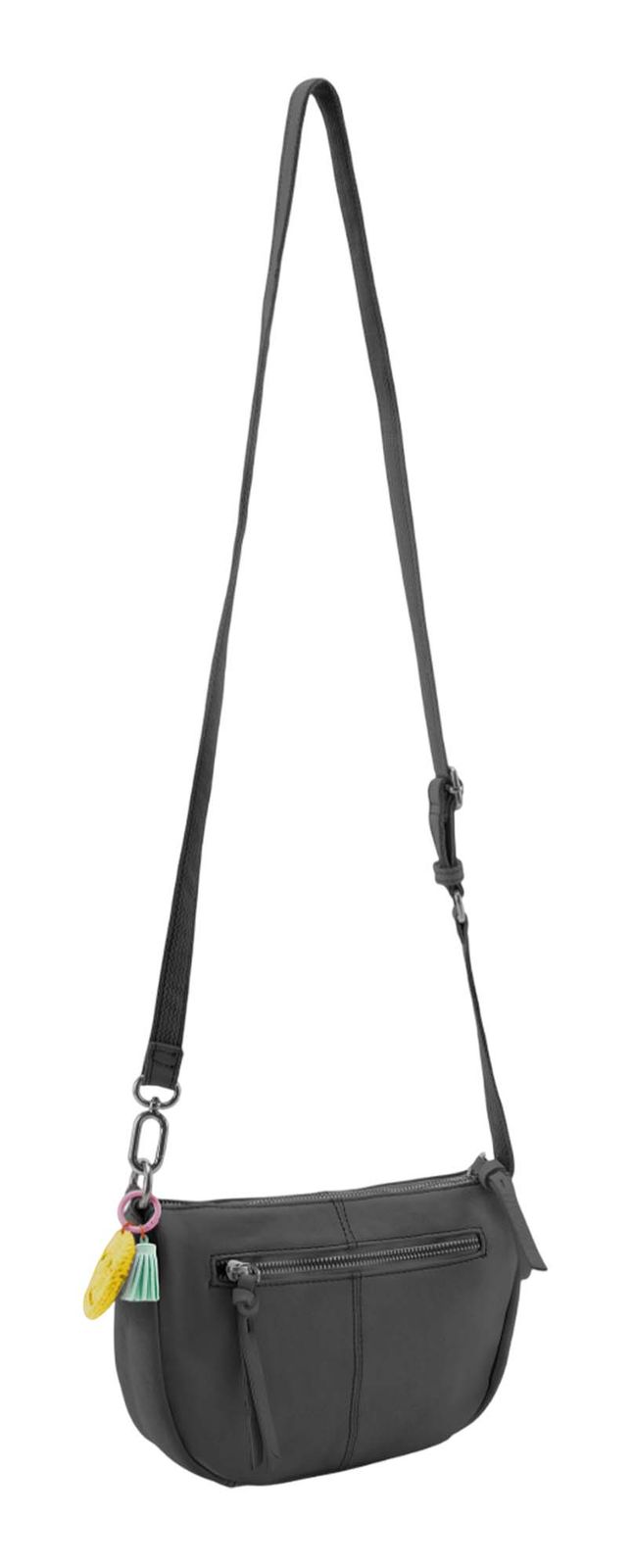 FREDsBRUDER Take A Smile Halfmoon Bag Black FREDsBRUDER Take A Smile Halfmoon Bag Black