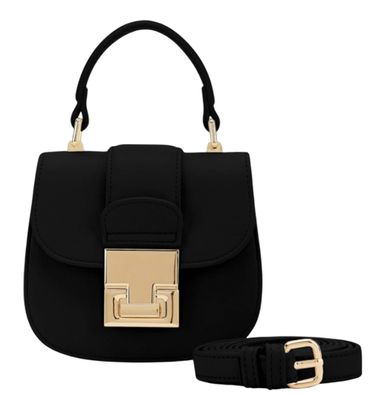 SEIDENFELT MANUFAKTUR Evje Mini Handbag Black