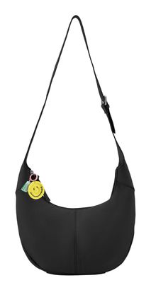 FREDsBRUDER Take A Smile Big Hobo Bag Black