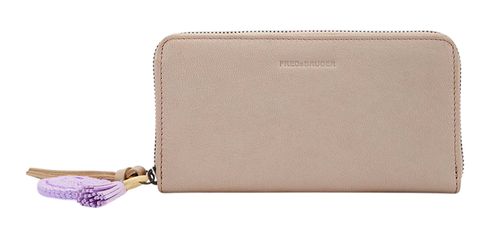FREDsBRUDER Take A Smile Ziparound Wallet Chai Latte
