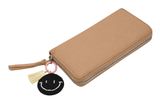 FREDsBRUDER Take A Smile Ziparound Wallet Milk Coffee