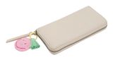 FREDsBRUDER Take A Smile Ziparound Wallet Marshmallow