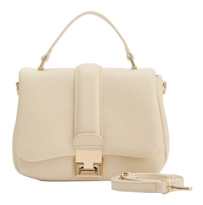 SEIDENFELT MANUFAKTUR Evje Top Handle Bag Cream