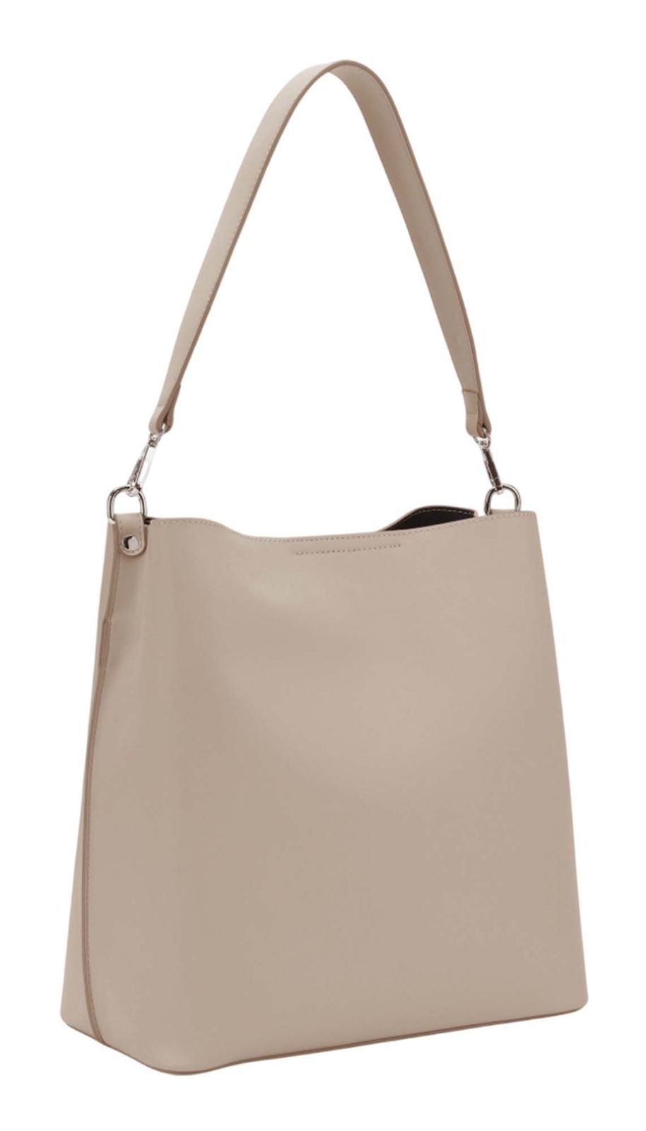 SEIDENFELT MANUFAKTUR Lilla Ro Midi Hobo Bag Light Sand SEIDENFELT MANUFAKTUR Lilla Ro Midi Hobo Bag Light Sand