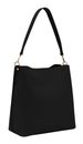 SEIDENFELT MANUFAKTUR Lilla Ro Midi Hobo Bag Black