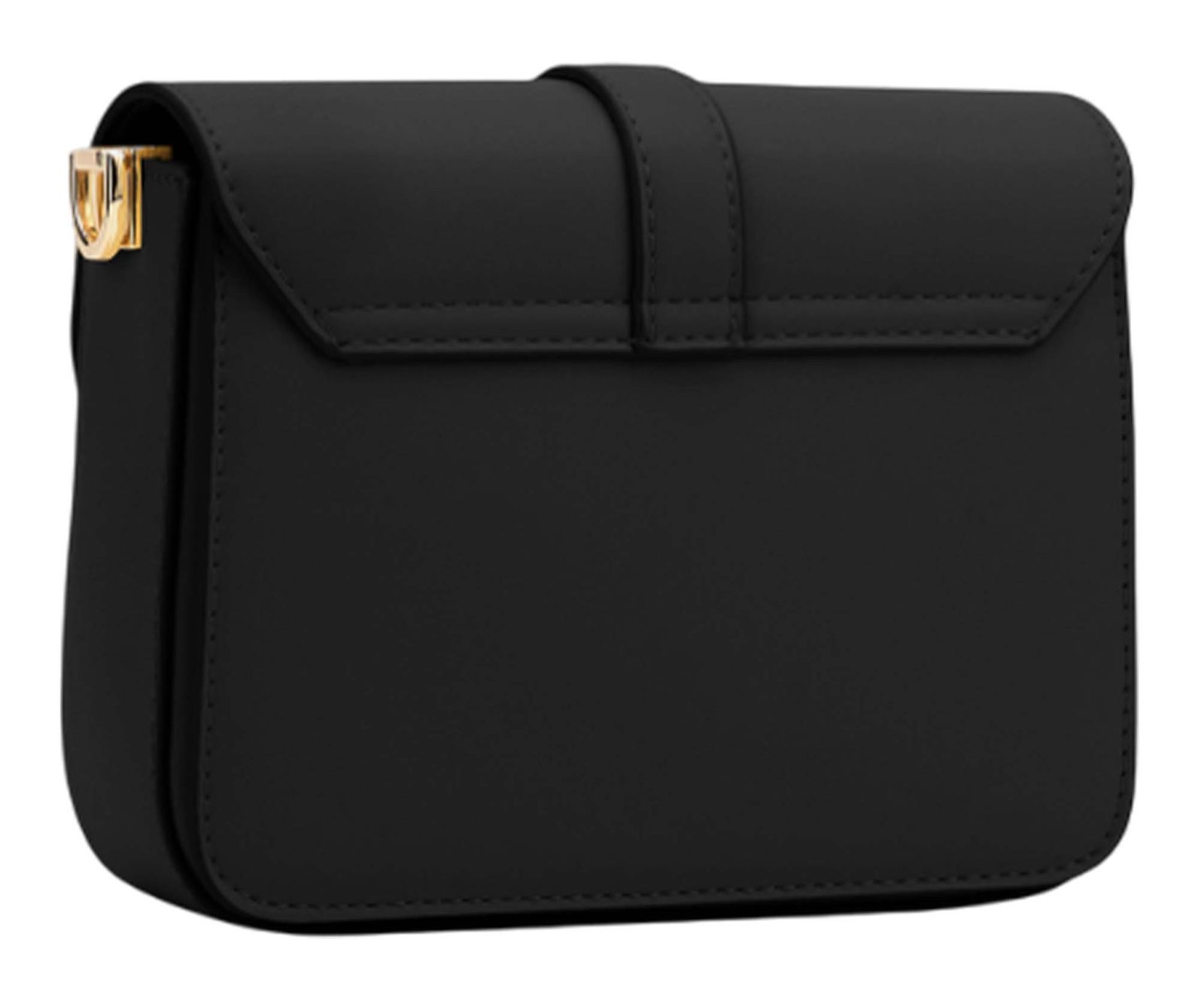 SEIDENFELT MANUFAKTUR Lilla Ro Crossbody Bag S Black SEIDENFELT MANUFAKTUR Lilla Ro Crossbody Bag S Black
