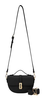 SEIDENFELT MANUFAKTUR Lilla Ro Saddle Bag Black