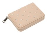 SEIDENFELT MANUFAKTUR Ylva Little Rivet Wallet Light Sand & Rivets