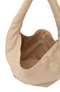 SEIDENFELT MANUFAKTUR Evenes Hobo Bag Light Sand