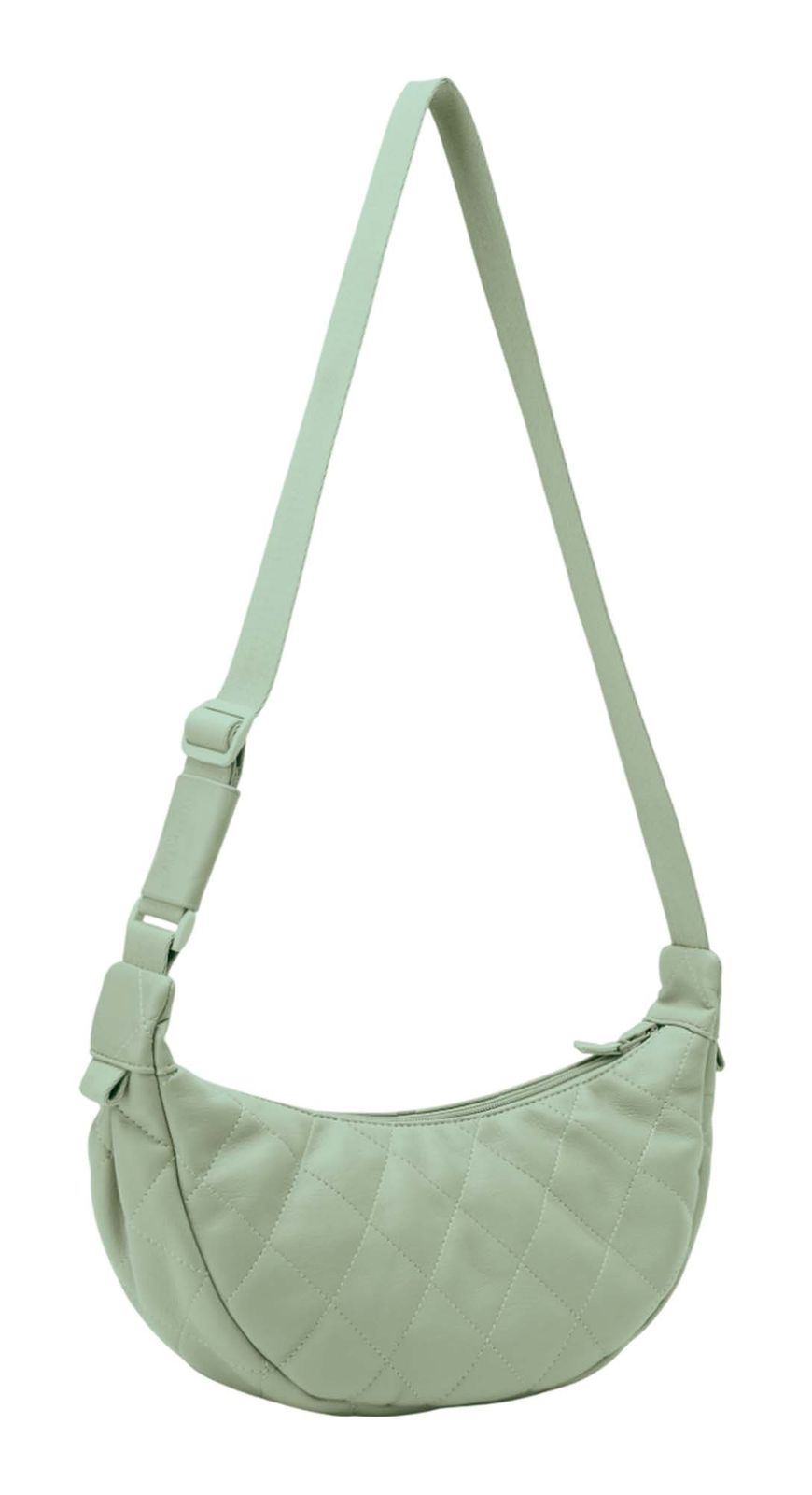 SEIDENFELT MANUFAKTUR Evenes Halfmoon Bag Sage SEIDENFELT MANUFAKTUR Evenes Halfmoon Bag Sage