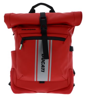 PIQUADRO Corner 2O Ducati Computer Backpack Red