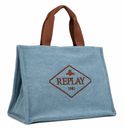 REPLAY Shoulder Bag Denimblue