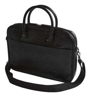 Ted Baker Kenriik Stripe PU Document Bag Black | Buy bags