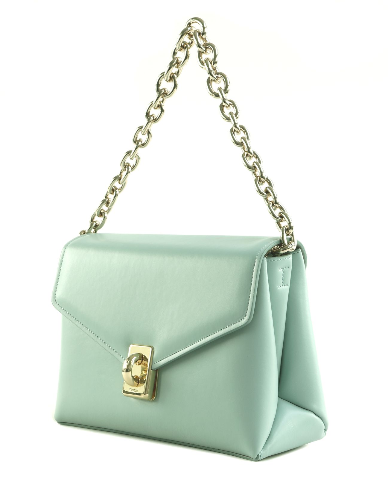 FURLA Meridiana Crossbody Bag With Double Strap M Acquamarina FURLA Meridiana Crossbody Bag With Double Strap M Acquamarina