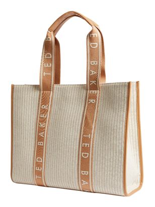 英国発【TED BAKER】Hayllee ロゴ キャンバス トートバッグ 英国発【TED BAKER】Hayllee ロゴ キャンバス トートバッグ (TED