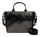 Ted Baker Jessa Bow Canvas Mini Tote Black Ted Baker Jessa Bow Canvas Mini Tote Black