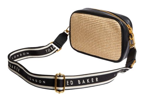 Ted Baker バリア フェイクラフィア ミニカメラバッグ Ted Baker バリア フェイクラフィア ミニカメラバッグ Ted Baker