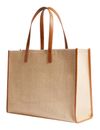 Ted Baker Pallmer Faux Raffia Large Icon Bag Taupe