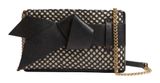 Ted Baker Jeesie Bow Canvas Clutch Bag Black