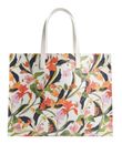 Ted Baker Florish Floral Printed Extra Large Icon Bag Cream