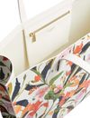 Ted Baker Florish Floral Printed Extra Large Icon Bag Cream