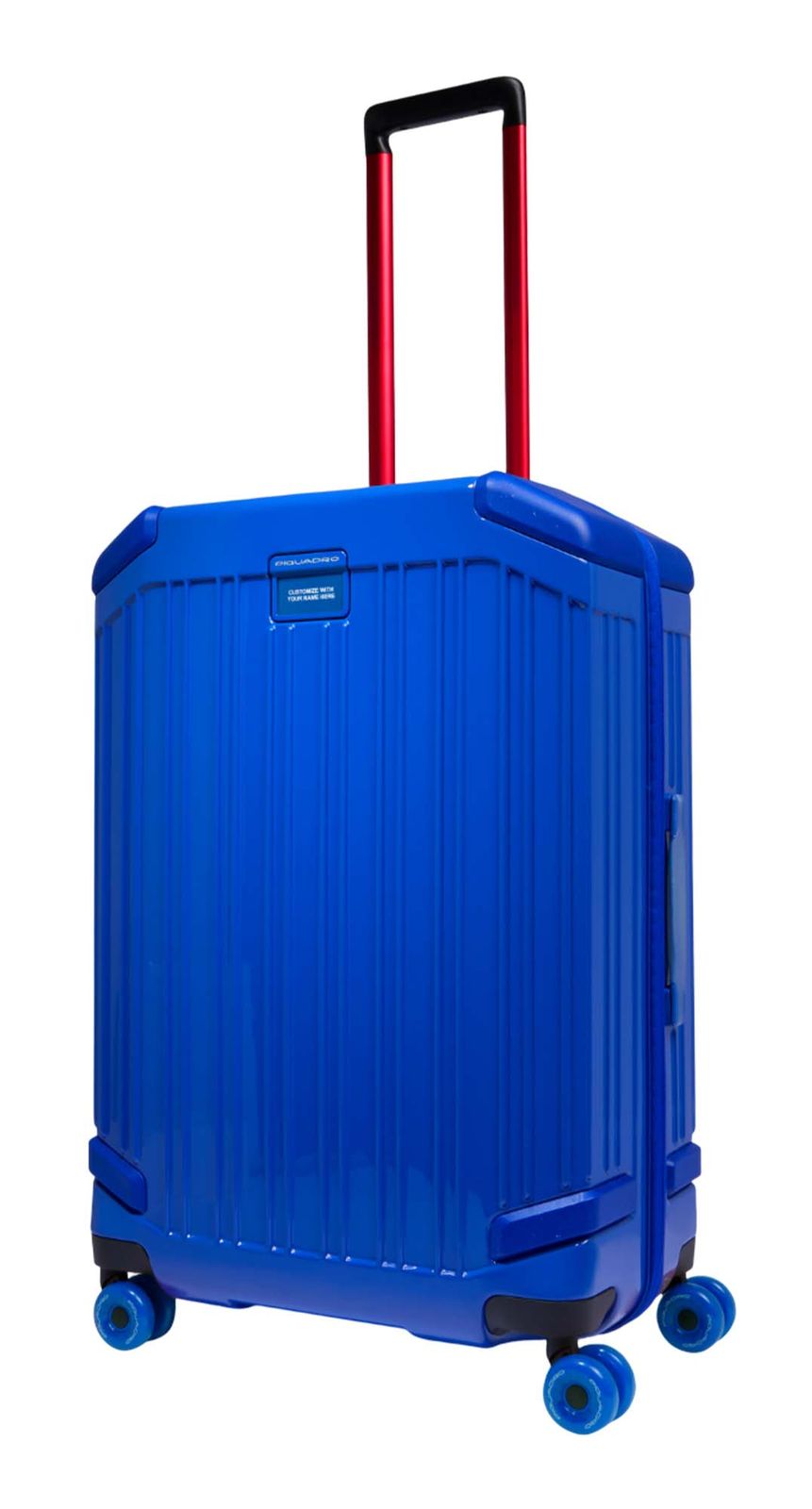 PIQUADRO Pop Trolley 4 Wheels M Blue PIQUADRO Pop Trolley 4 Wheels M Blue