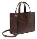 Ted Baker Rouseta Rose Detail Midi Leather Bag Brn-Choc Ted Baker Rouseta Rose Detail Midi Leather Bag Brn-Choc