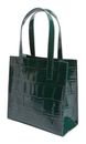 Ted Baker Reptcon Croc Effect Small Icon Bag Mid Green