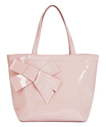 Ted Baker Nikicon Knot Bow Small Icon Bag Pl - Pink