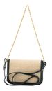 Ted Baker Twist Lock Detail Raffia Crossbody Bag S Mid Green