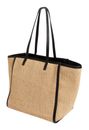 Ted Baker Barni Faux Raffia Large Shopper Bag Black Ted Baker Barni Faux Raffia Large Shopper Bag Black