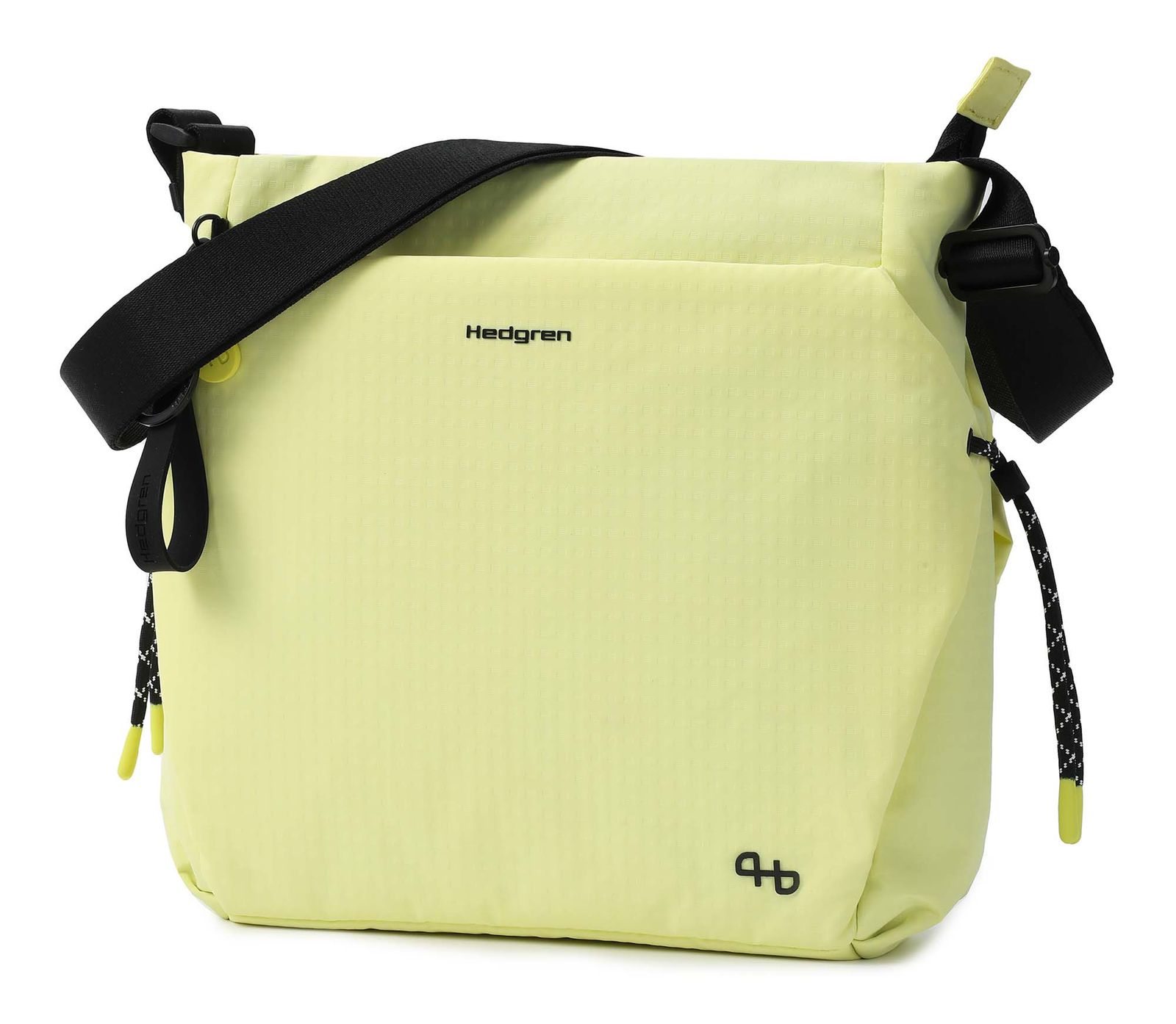 Hedgren Makoto Crossover Square - Borsa A Tracolla Unisex In Materiale Riciclato, Verde Duck, Taglia Media (25 X 25 X 8 Cm)