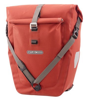 ORTLIEB Plus Back-Roller Bicycle Pannier (QL2.2) 20+3L Dark Chili