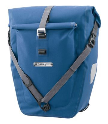 ORTLIEB Plus Back-Roller Bicycle Pannier (QL2.2) 20+3L Denim