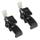 ORTLIEB Accessoires QL2 Lock 2x Keyed Alike Black