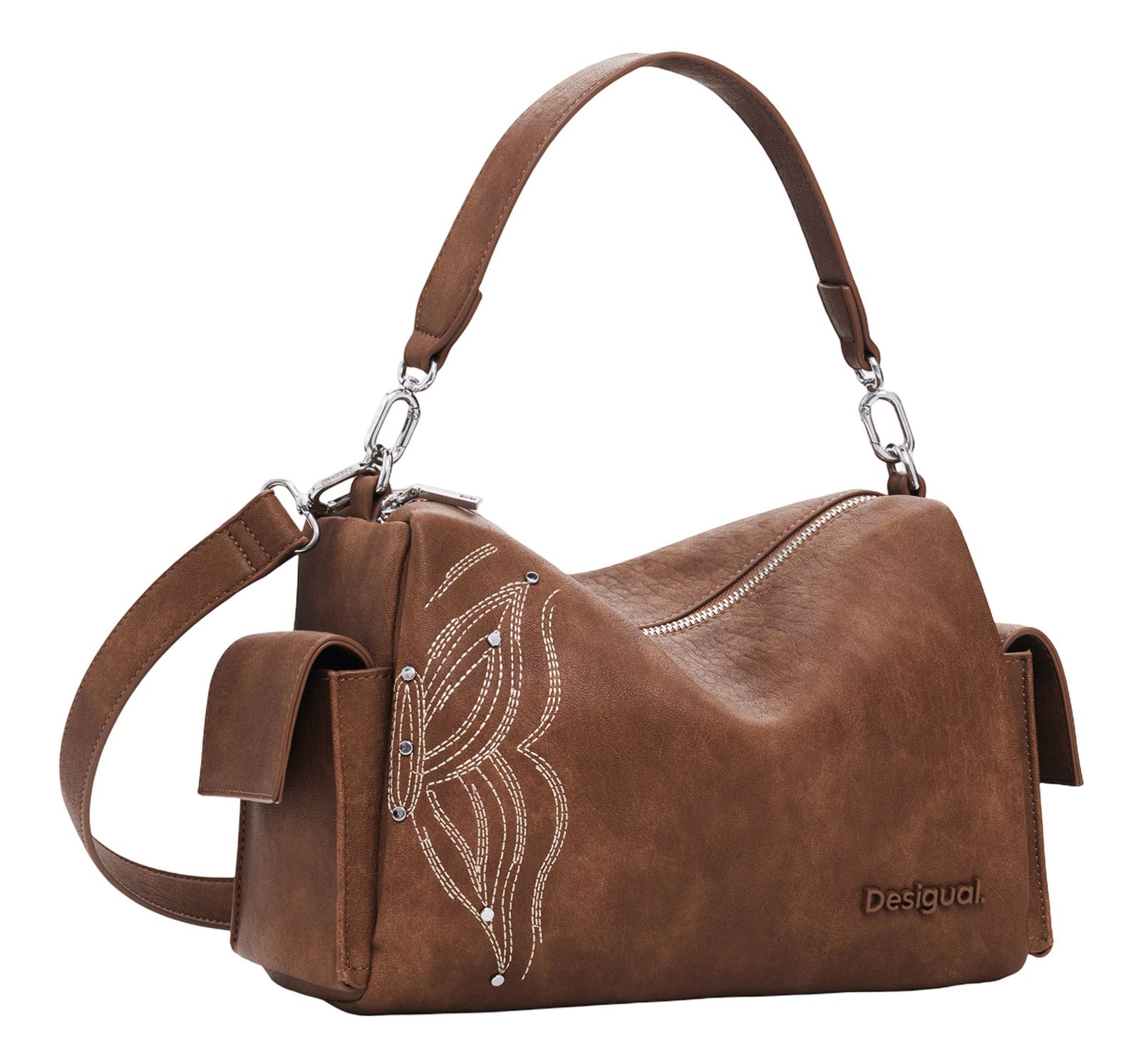 Desigual Goodall Sand Habana Hand Bag Arena Desigual Goodall Sand Habana Hand Bag Arena