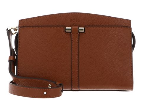 BOSS Lidney Crossbody Bag Cognac