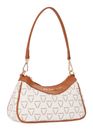 VALENTINO Lady Re Shoulder Bag Bianco / Cuoio