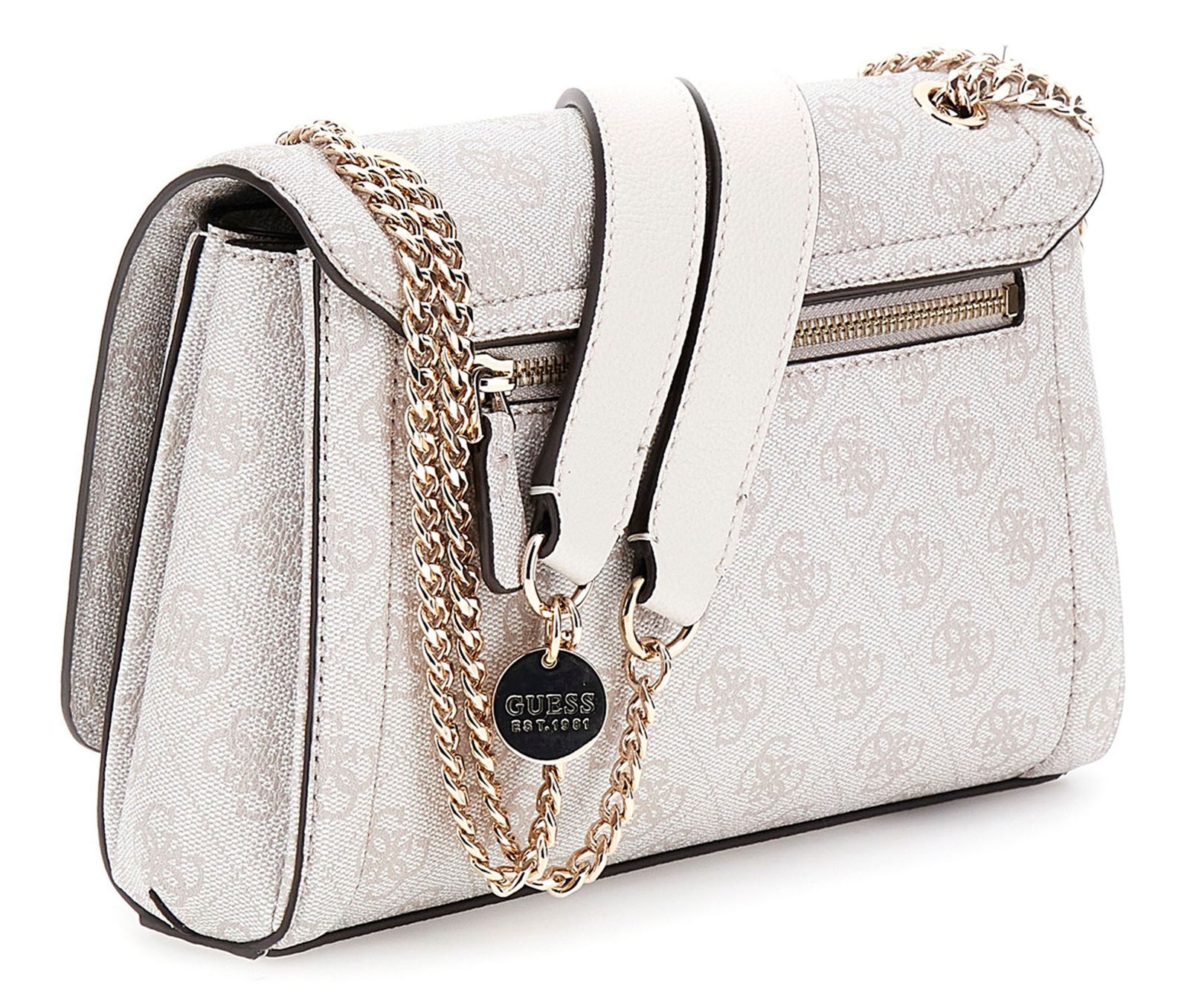 GUESS Noelle Girlfriend Satchel Bone Logo GUESS Noelle Girlfriend Satchel Bone Logo