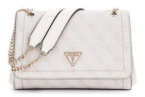 GUESS Noelle Girlfriend Satchel Bone Logo