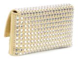 GUESS Zalina Flap Clutch Gold