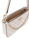 GUESS Noelle Mini Top Zip Shoulder Bag Bone Logo GUESS Noelle Mini Top Zip Shoulder Bag Bone Logo