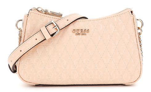 GUESS Betula Mini Crossbody Top Zip Apricot