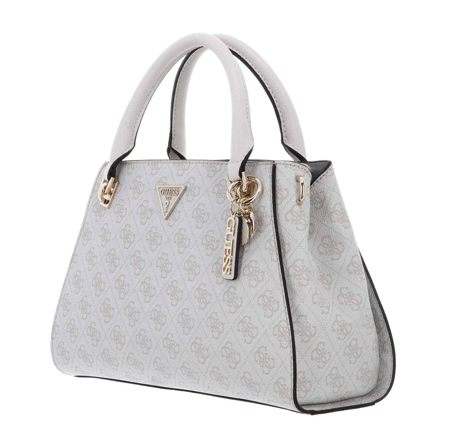 GUESS Noelle Girlfriend Satchel Bone Logo GUESS Noelle Girlfriend Satchel Bone Logo