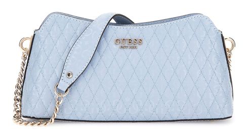 GUESS Betula Top Zip Shoulder Bag Stormy Blue