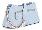GUESS Betula Top Zip Shoulder Bag Stormy Blue