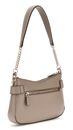 GUESS Lorelei Top Zip Shoulder Bag Dark Taupe